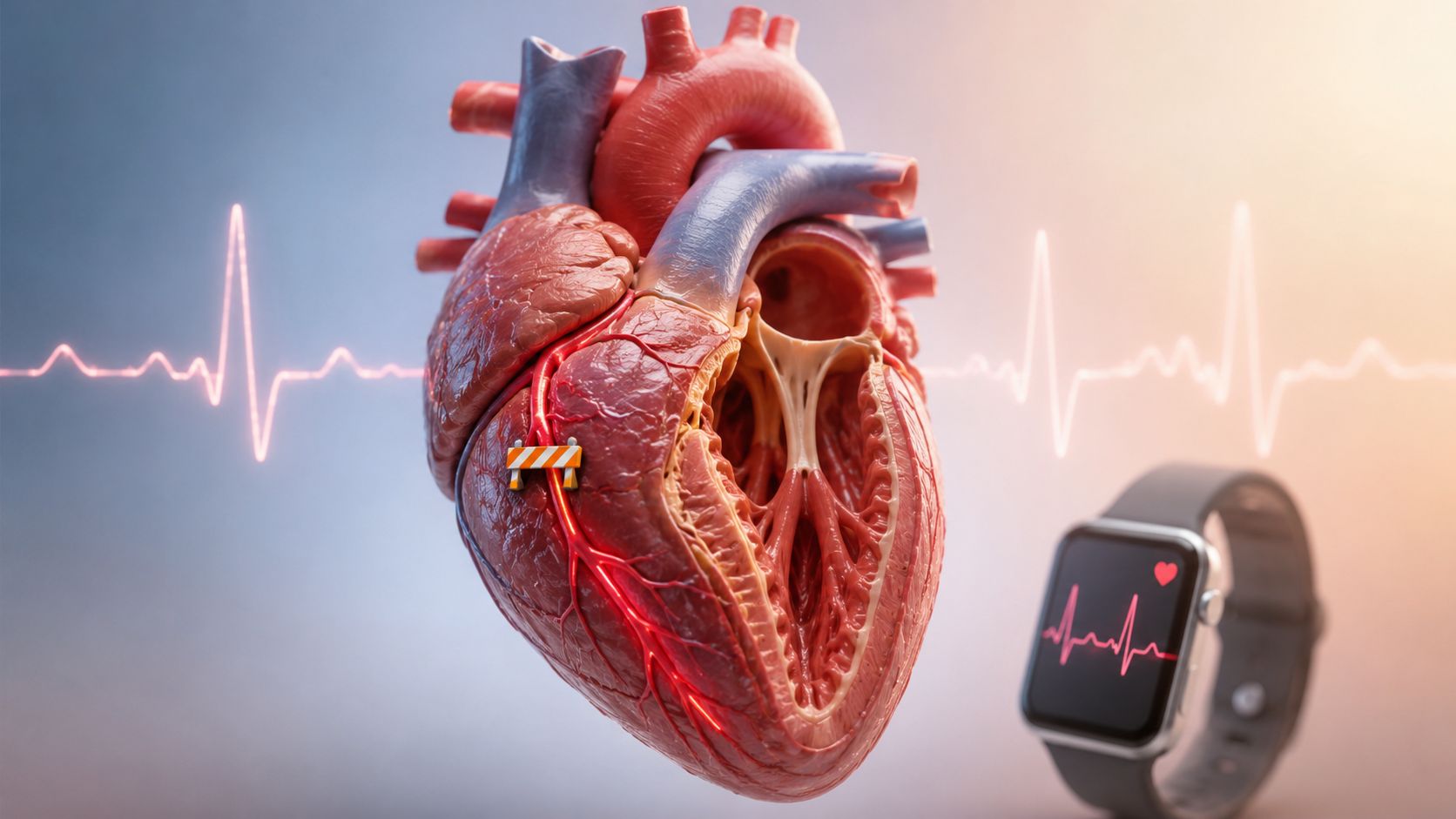 Occlusion of right coronary artery: Understand symptoms, ECG signs, emergency actions, and how wearable tech aids early detection. Get informed.