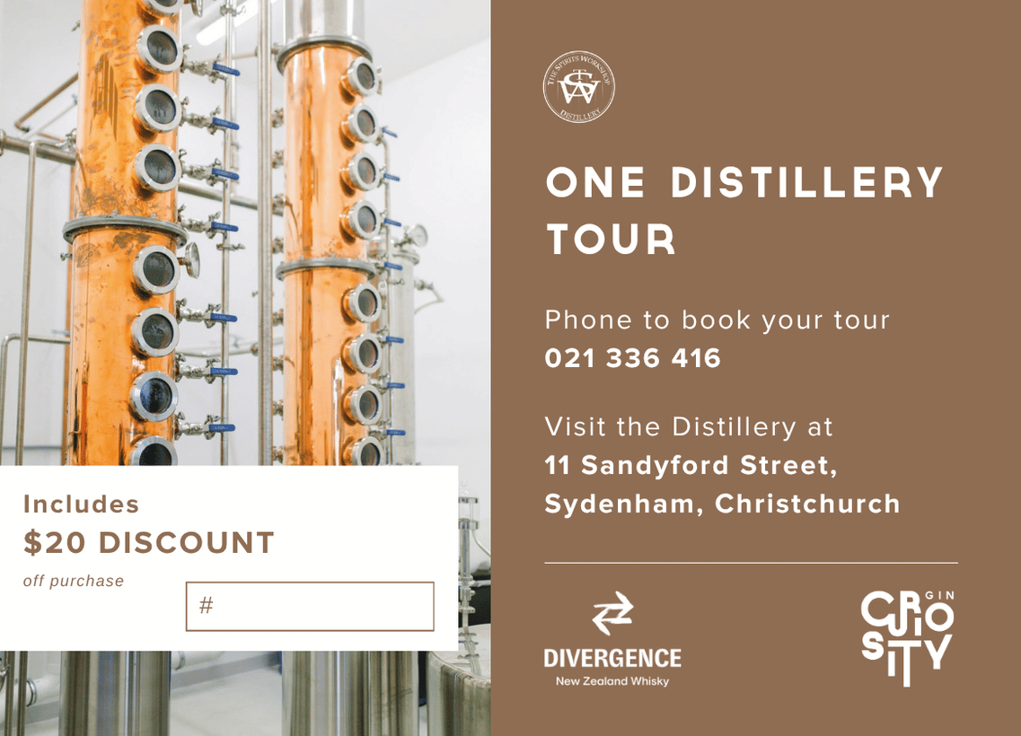 Distillery Tour - NZ - Whisky Gin