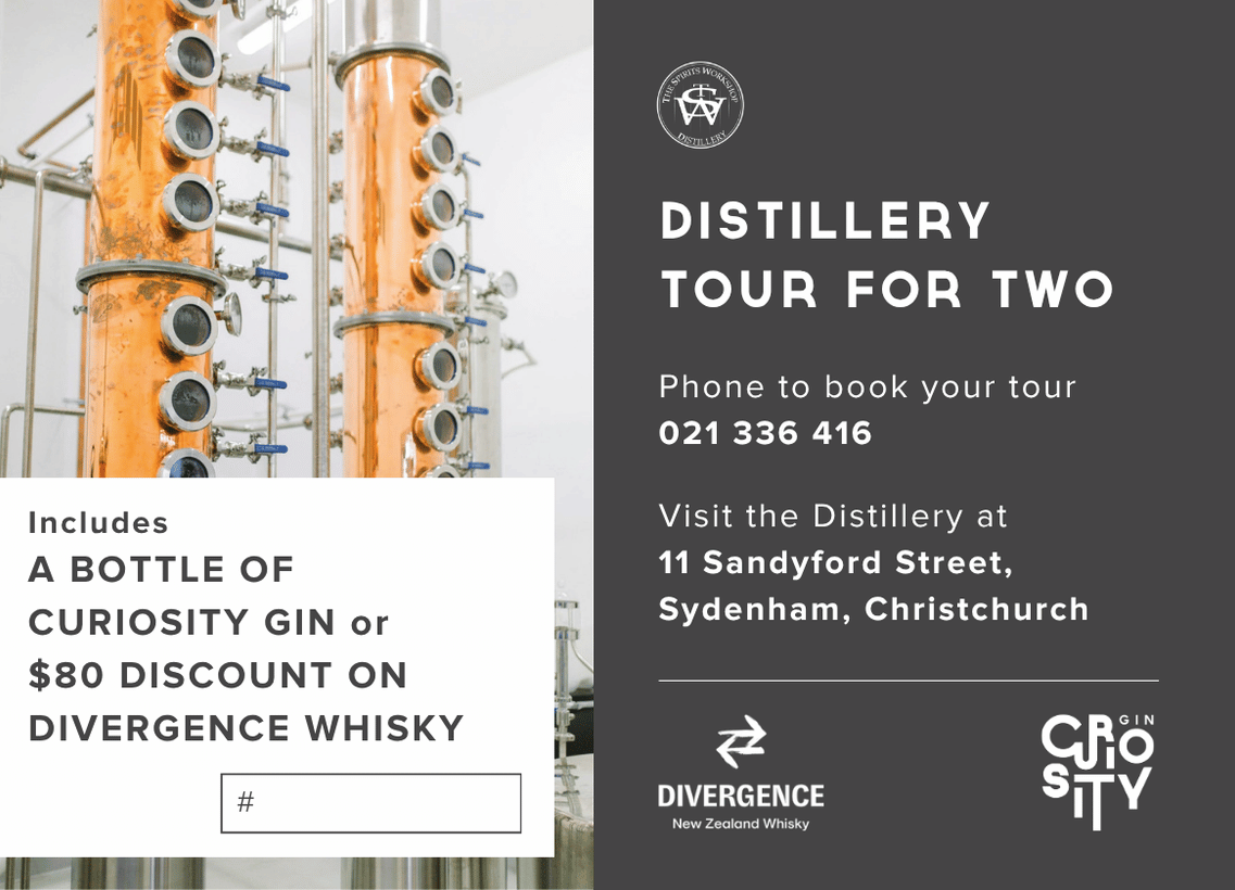 Distillery Tour - NZ - Whisky Gin