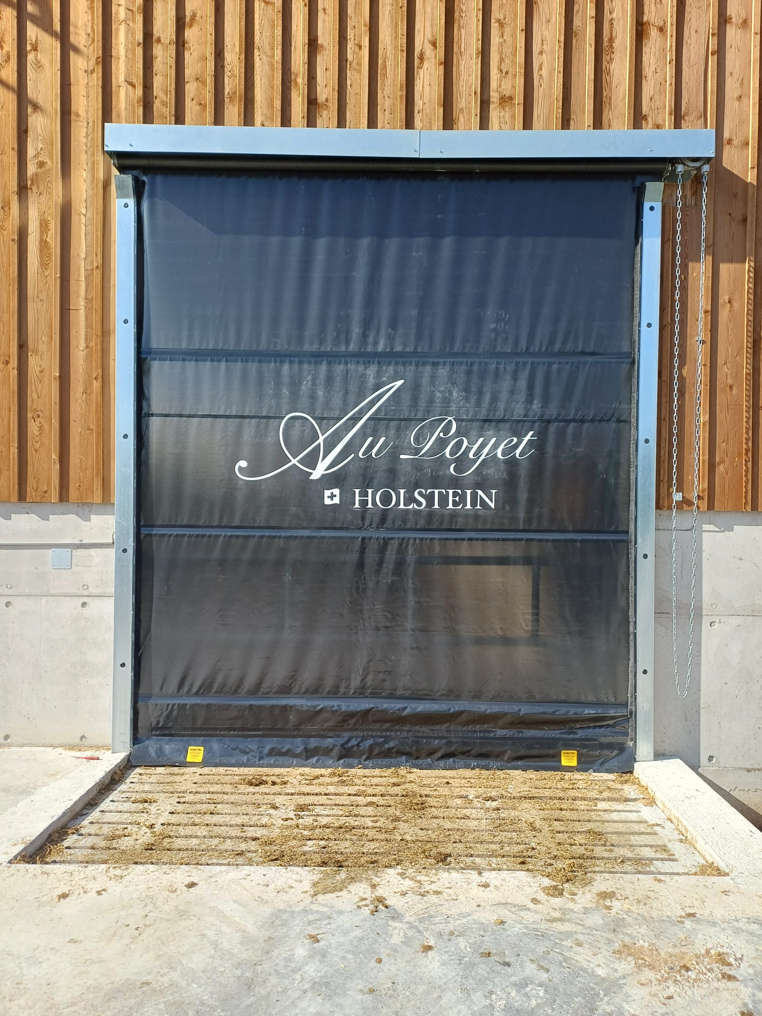 Nouvelle bâche de porte