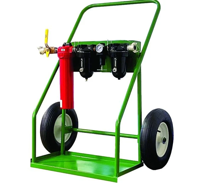 AIRMATIC announces the release of the AIRGUARD™ Air Prep Cart, a mobile compressed air treatment system.....