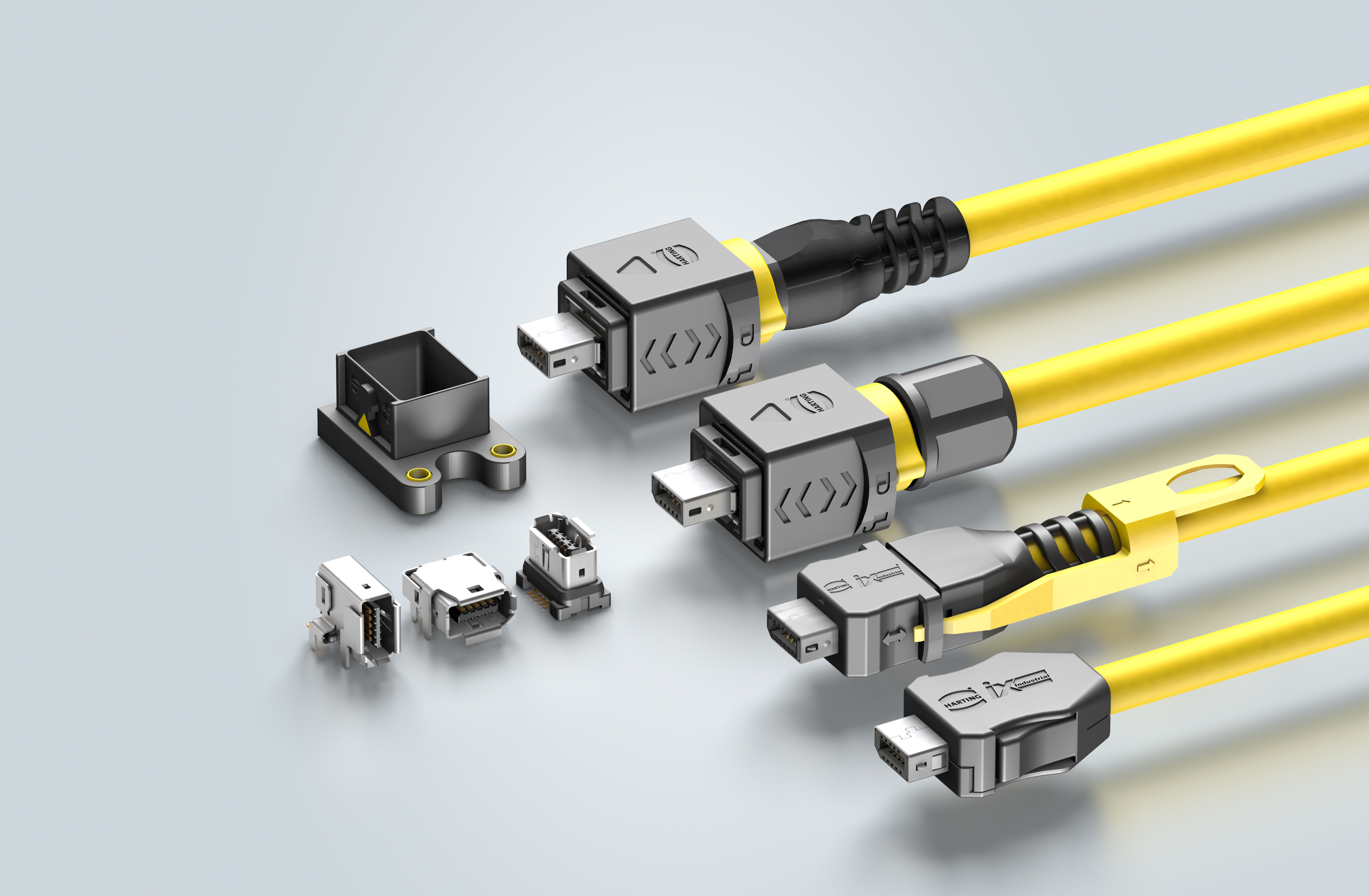 75 % smaller device interface for industrial-grade network connections.......