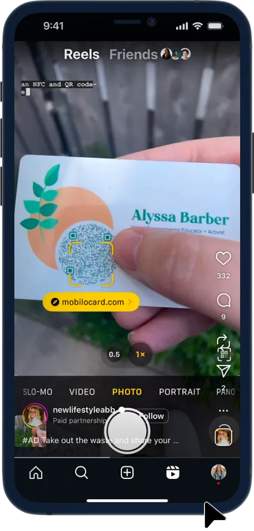 Instagram Phone Screen 2 Hover