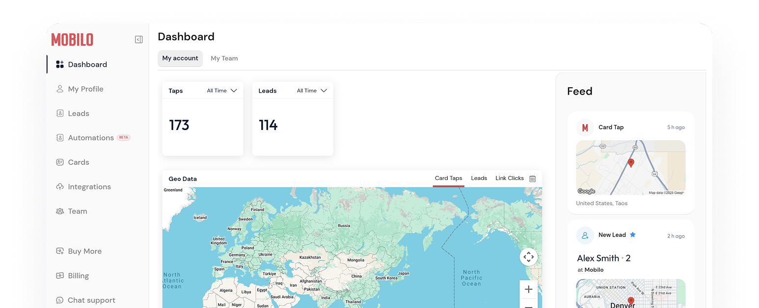 Mobilo Business Cards: - Professional Services