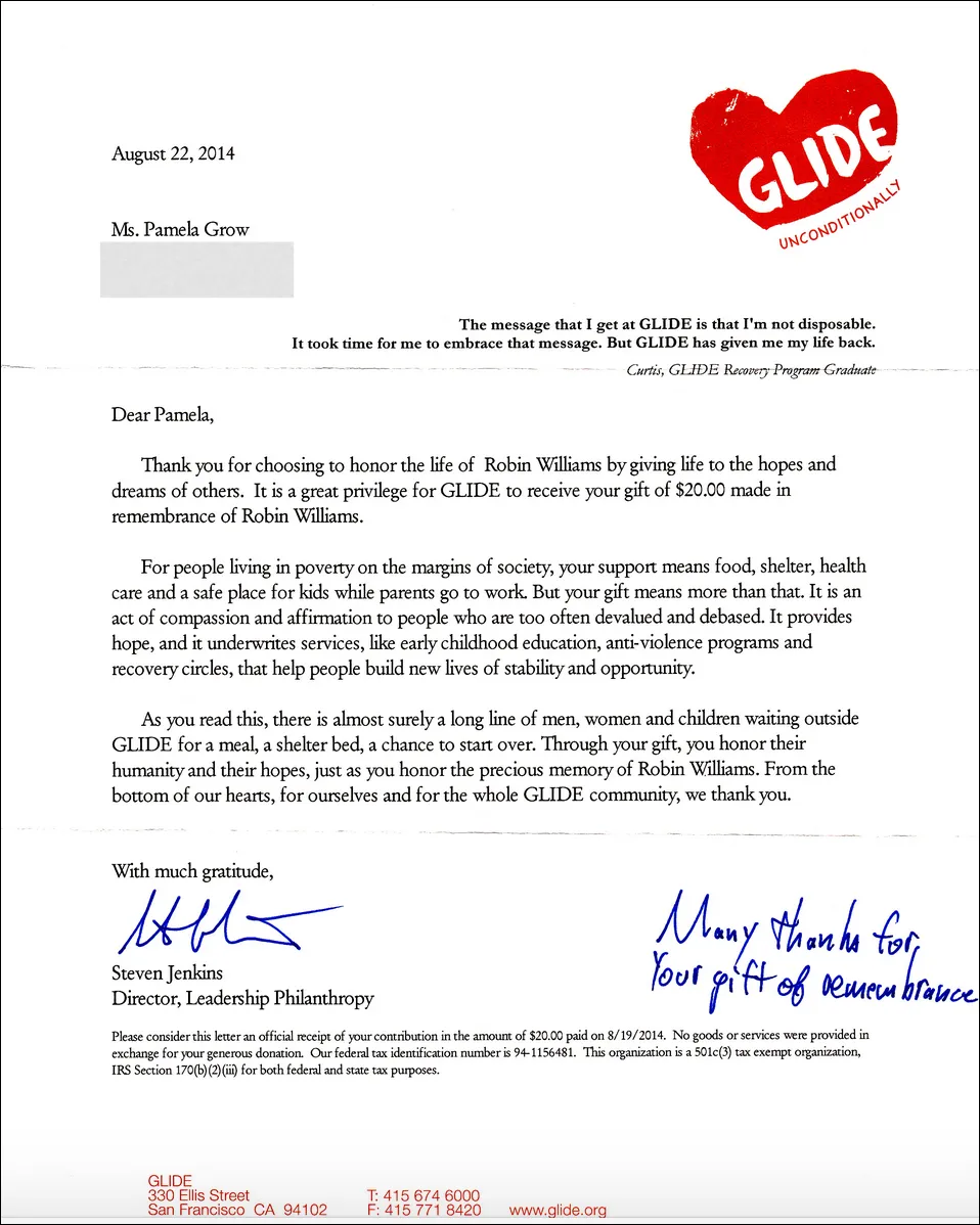 7 Free Nonprofit Thank-You Letter Templates | Instrumentl