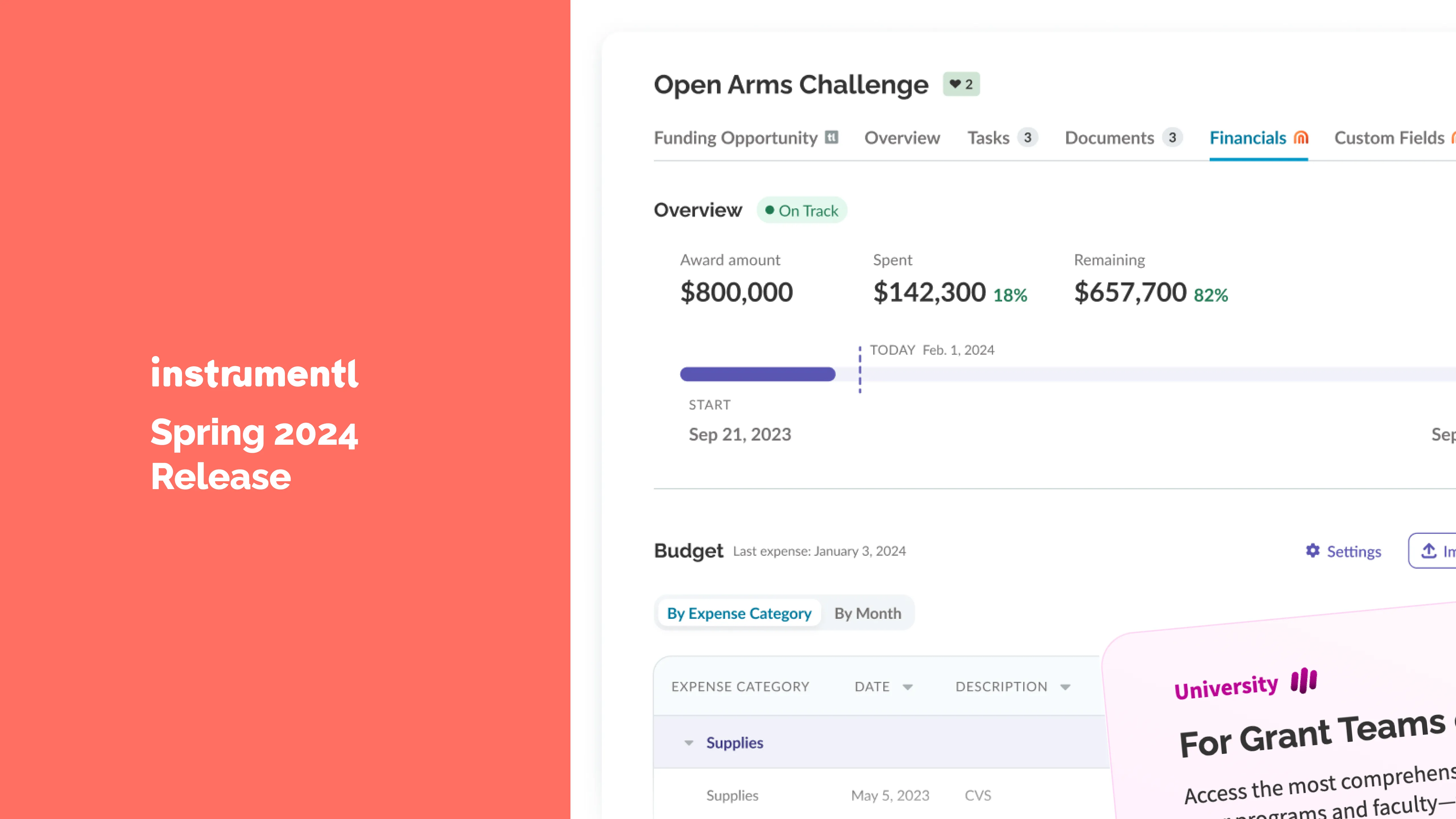 Introducing Instrumentl’s Spring 2024 Release