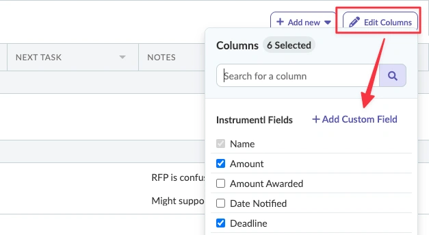 Add Custom Fields To Your Tracker