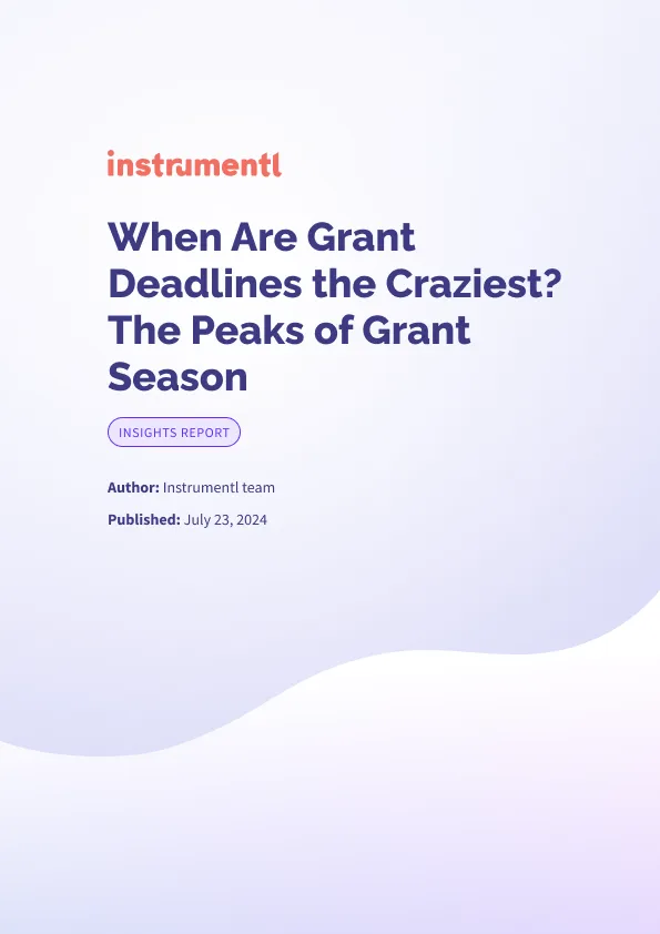 When Is Grant Busy Season?