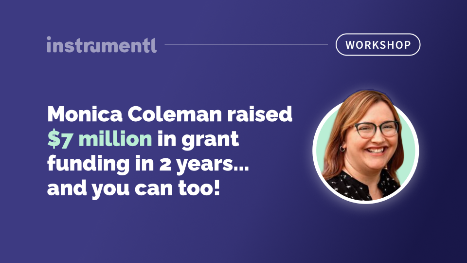 As featured in a conversation with Instrumentl, this article summarizes a full-length interview with Monica Coleman, Director of Foundation Relations and Grant Writing at Eureka College.