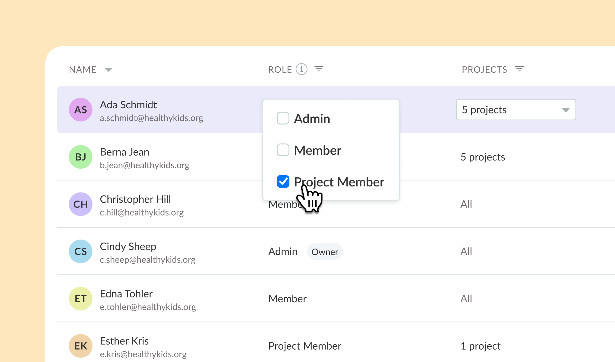 Instrumentl's team roles and permissions features enable large organizations like William and Mary to manage all the work that goes into scaling grant submissions.