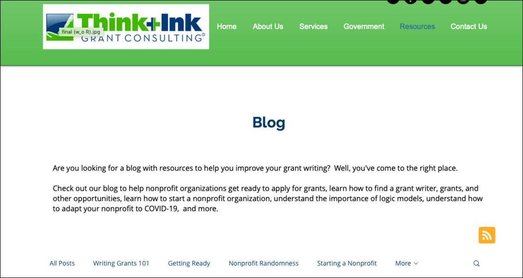 Think and Ink Blog