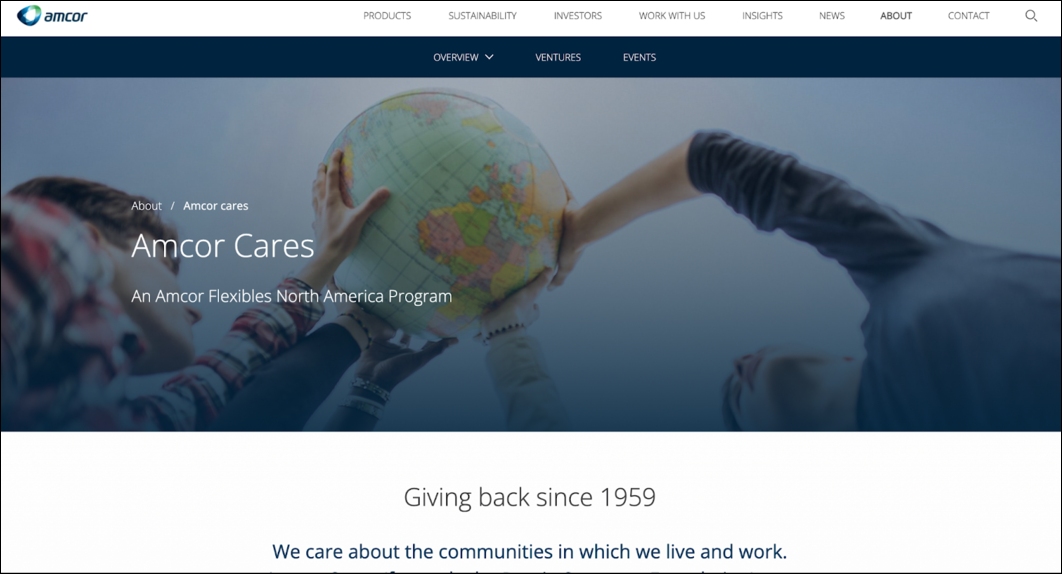 The Amcor Cares