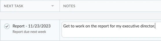Add in notes to help you remember key details