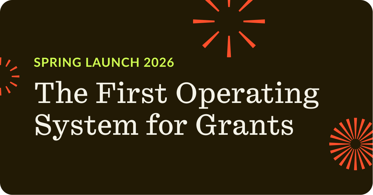 Spring Lunch 2026 the first Operating System for Grants