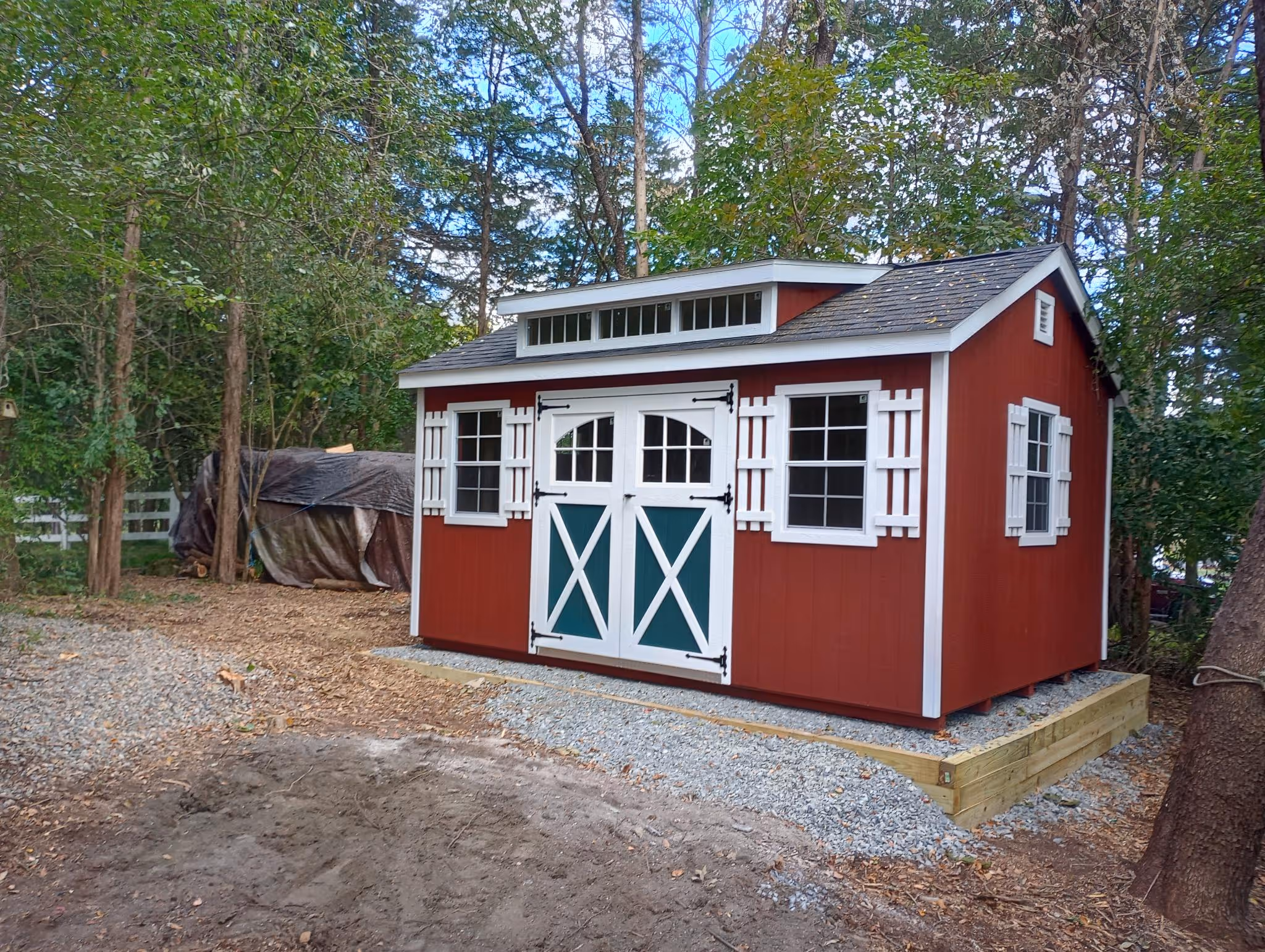 12x16 A-Frame Transom