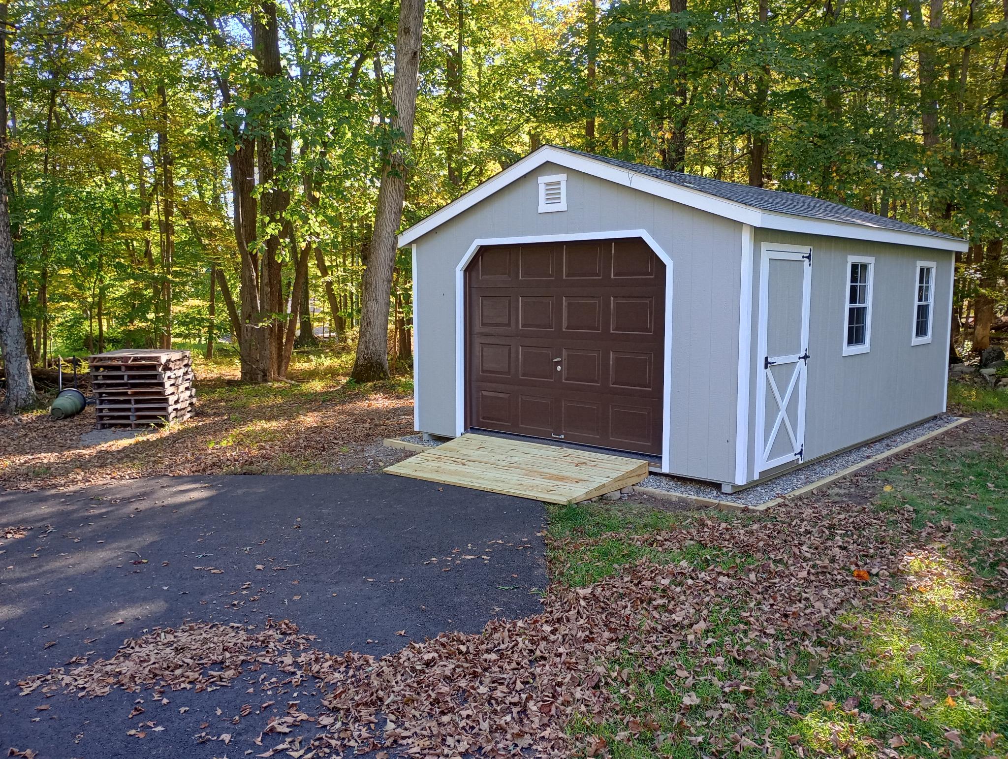 14x20 A-Frame Garage