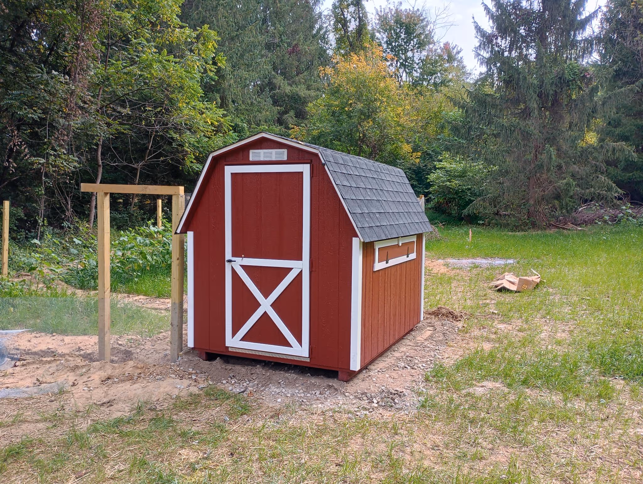 6x8 Mini Barn