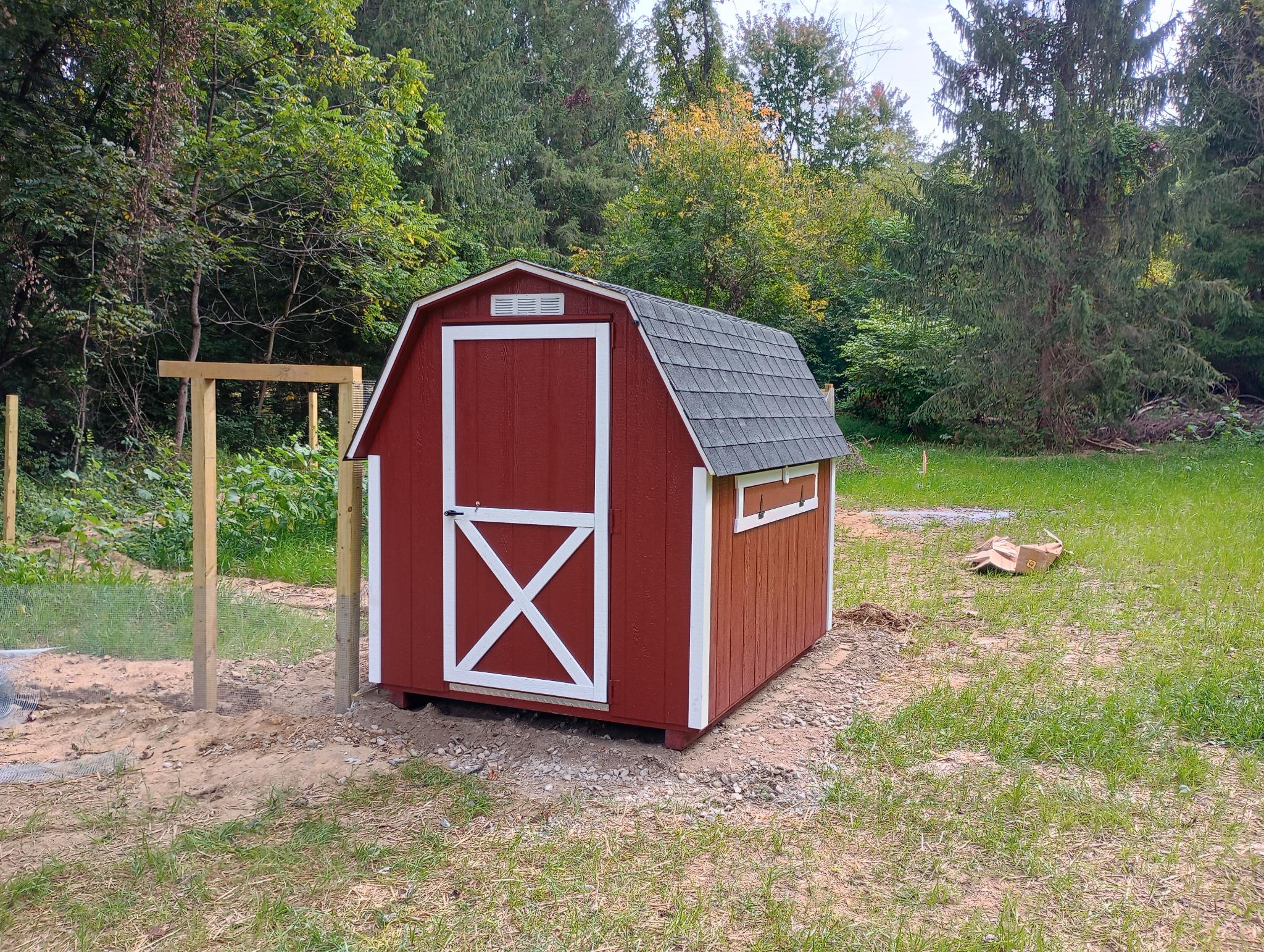 6x8 Mini Barn