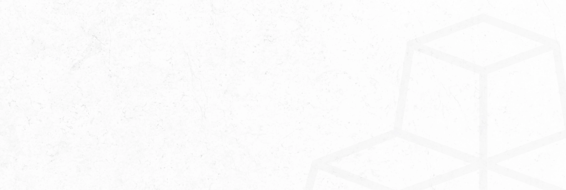 Light gray concrete texture background with faint geometric cube outlines on the right side.
