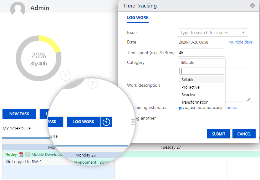 Administración de recursos para Jira 