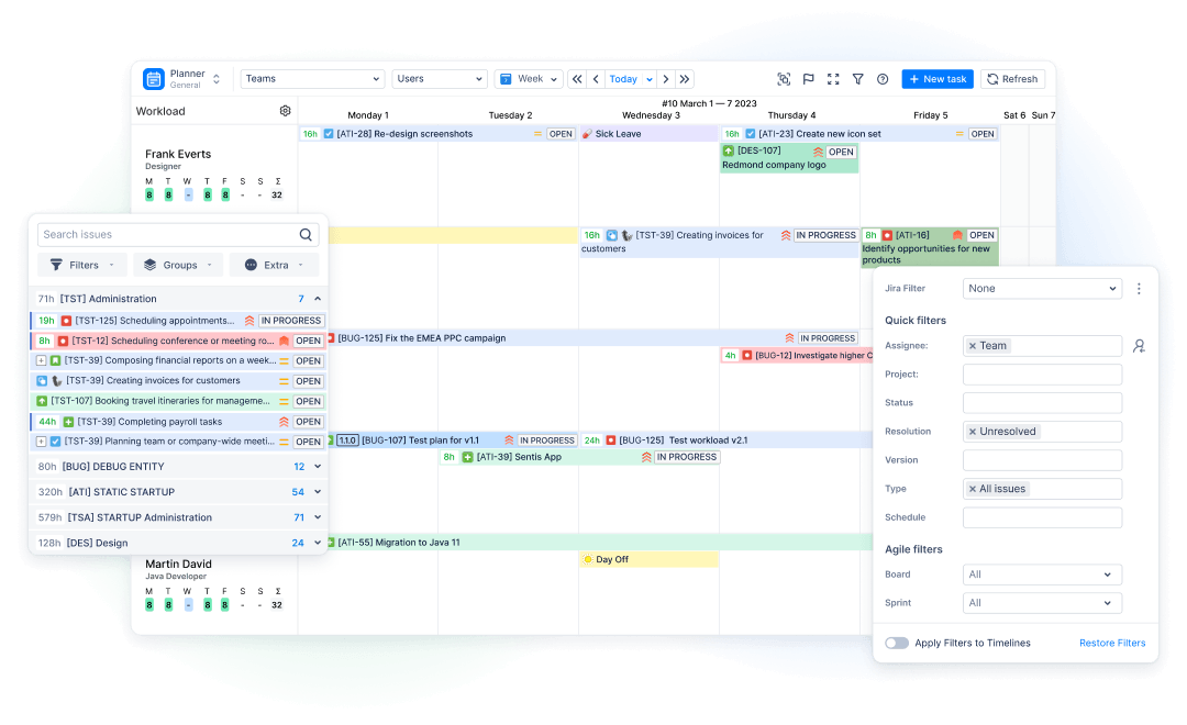 Get cross-project view