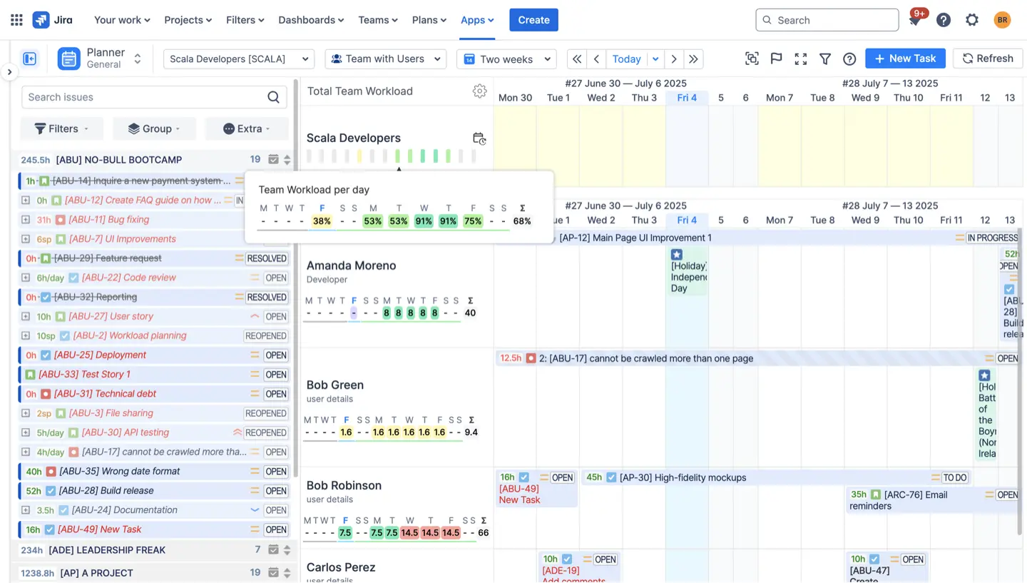 Resource Management for Jira 