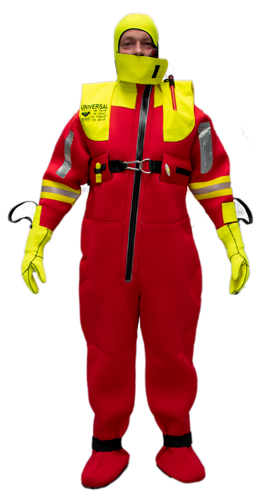 Viking YouSafe™ Crest Immersion suit Excellent 6 hour thermal protection, with improved sizing to fit a diverse range of body types.