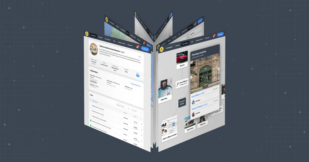 Screenshot of Auror Investigate