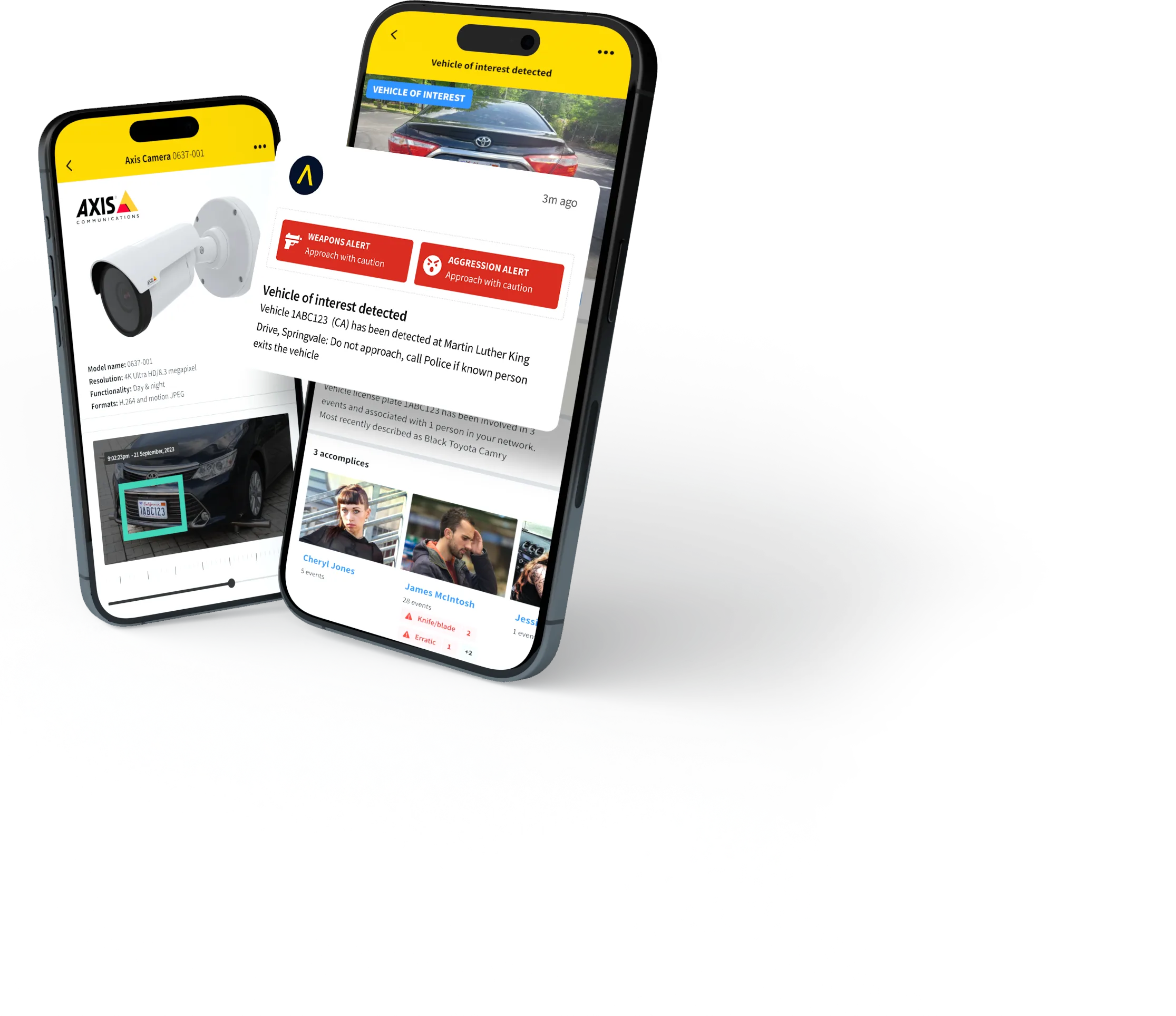 Report crime with a simple tap & click based interface, to ensure intel is captured quickly.