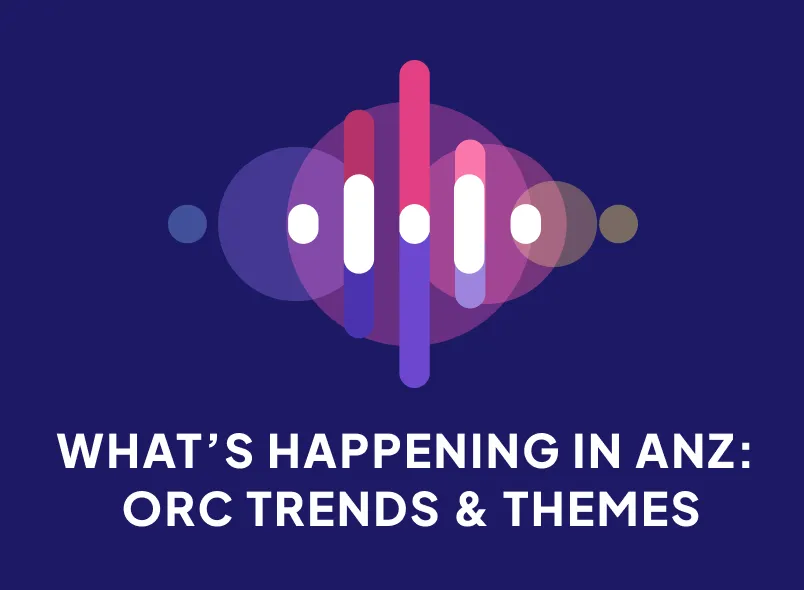 The latest ORC trends in Australia and New Zealand