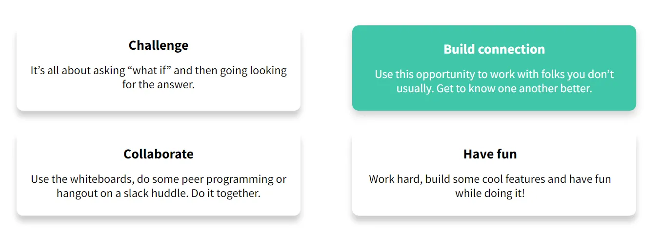 Auror Innovation Week framework