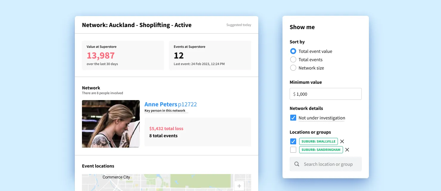 Reviewing suggestions to building out full investigations in a single click
