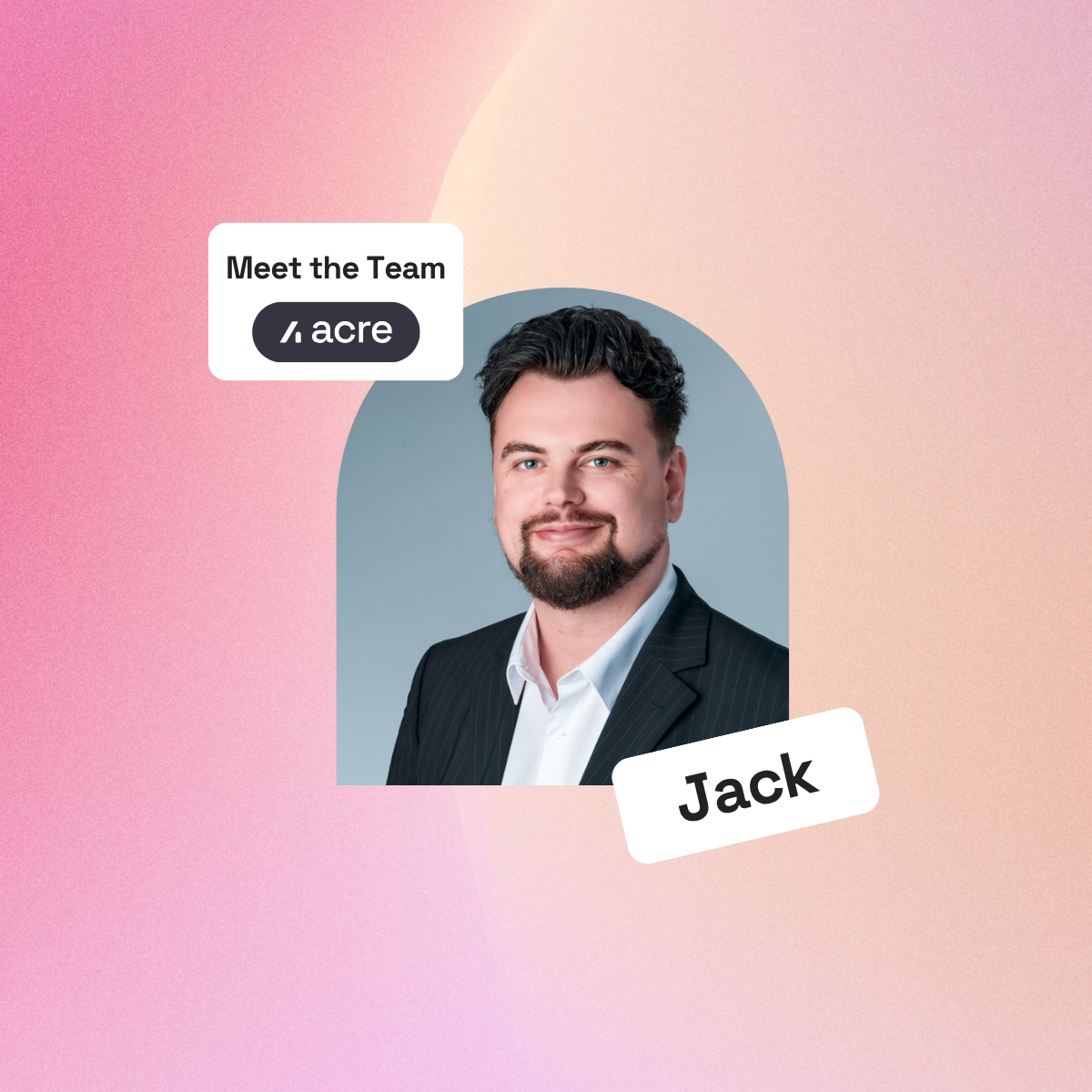 Meet Jack, a Senior Business Development Manager