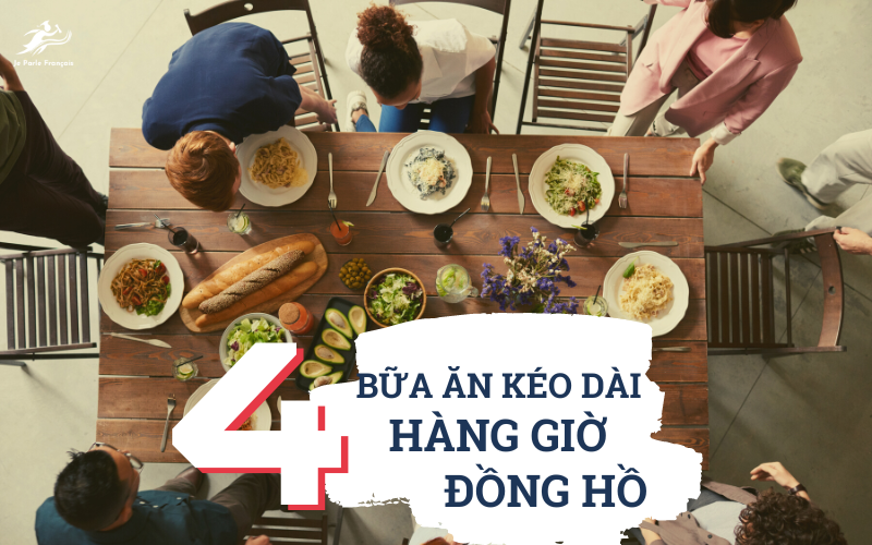 thói quen ăn uống của người Pháp