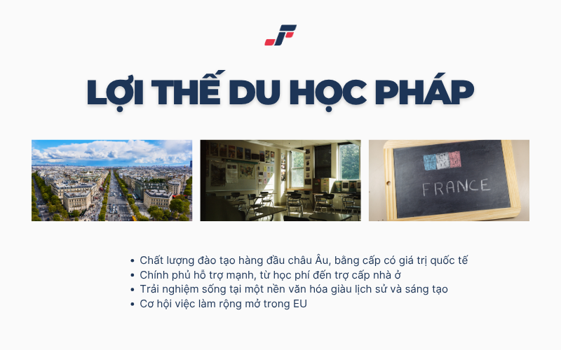 Lợi ích khi du học Pháp "0 đồng"
