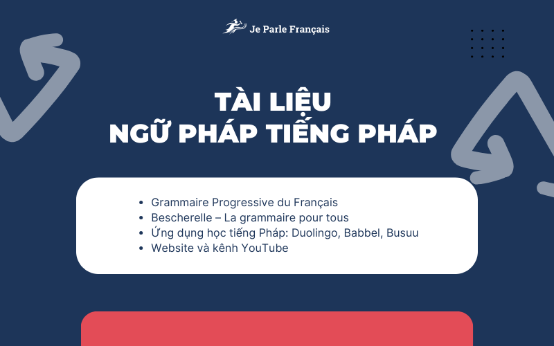 Gợi ý nguồn tài liệu ngữ pháp tiếng Pháp cho người mới bắt đầu