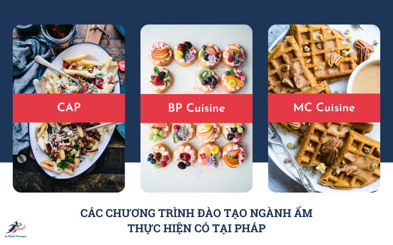 Các chương trình đào tạo tại Pháp ngành Ẩm thực