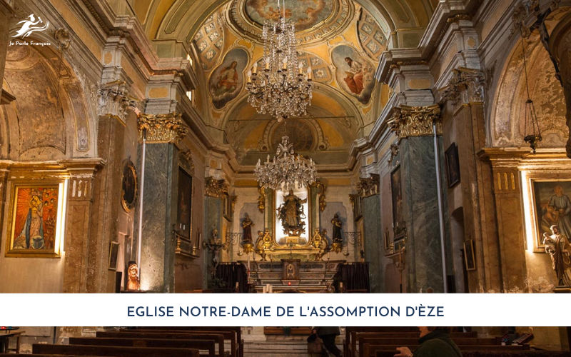 Nhà thờ cổ kính Notre-Dame de l'Assomption d'Èze