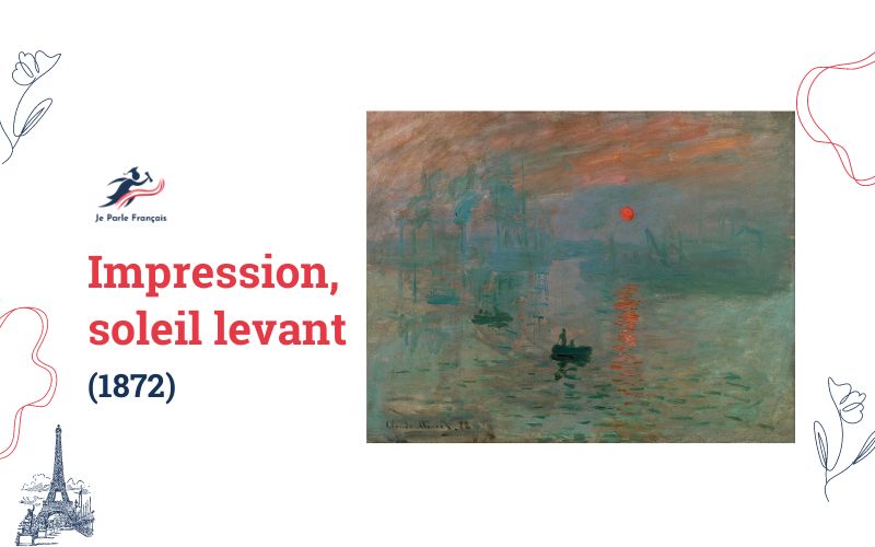 Tranh an tuong Impression, soleil levant