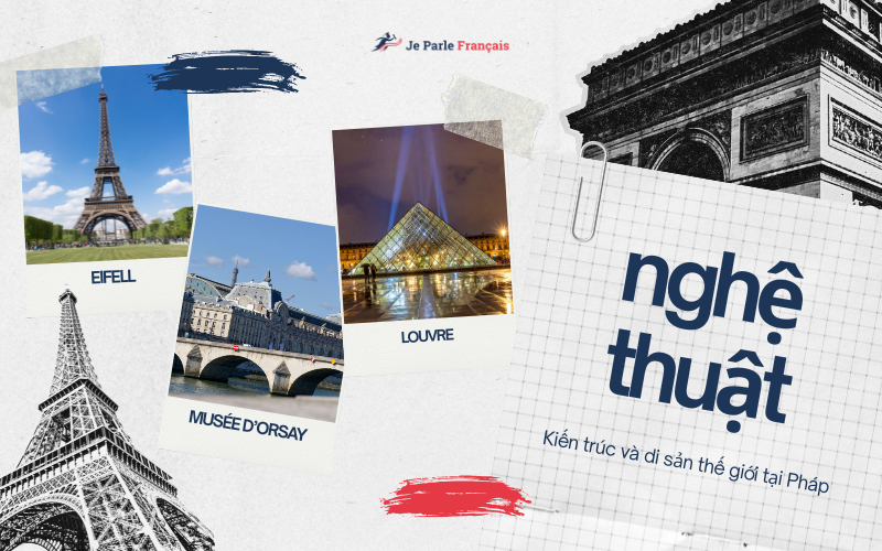 Các công trình kiến trúc, văn hoá, nghệ thuật Pháp ghi tên vào nền di sản thế giới