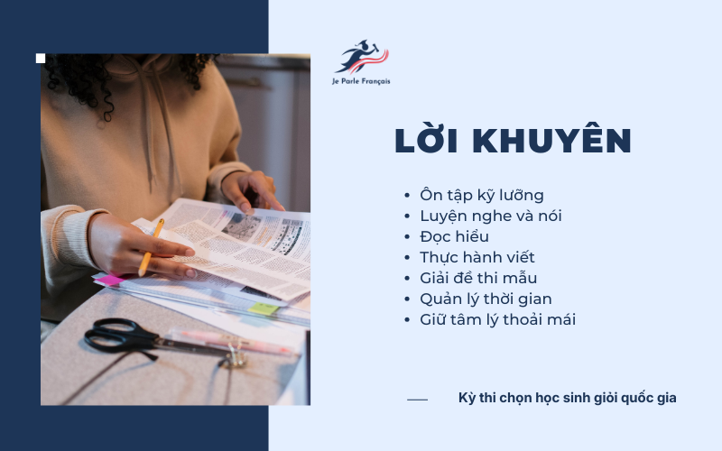 Cần chuẩn bị gì cho kỳ thi chọn học sinh giỏi quốc gia môn tiếng Pháp?