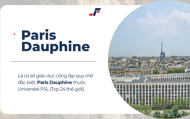 Có nên du học Pháp trường Paris Dauphine hay không?