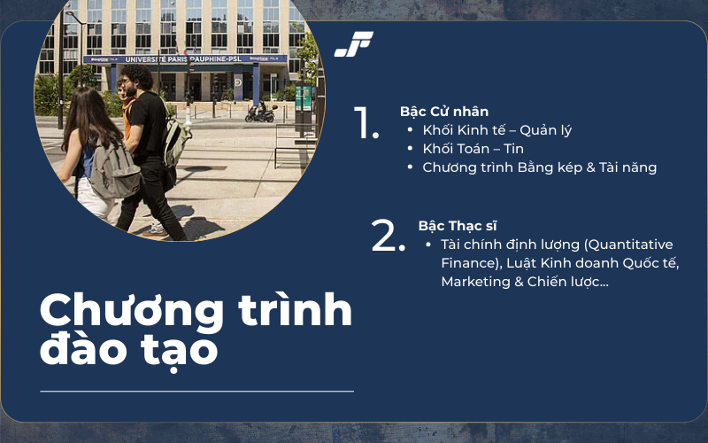 Du học Pháp trường Paris Dauphine chọn ngành gì?