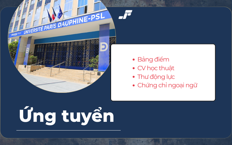 Ứng tuyển du học Pháp trường Paris Dauphine