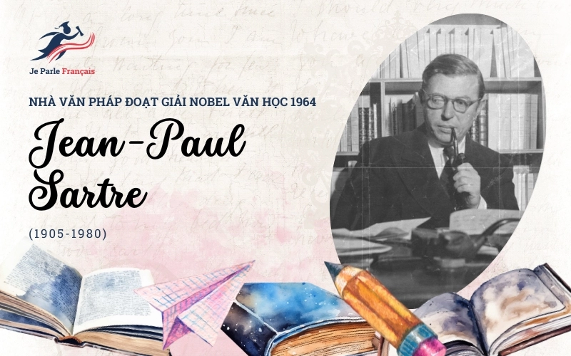 Nhà văn Pháp Jean-Paul Sartre
