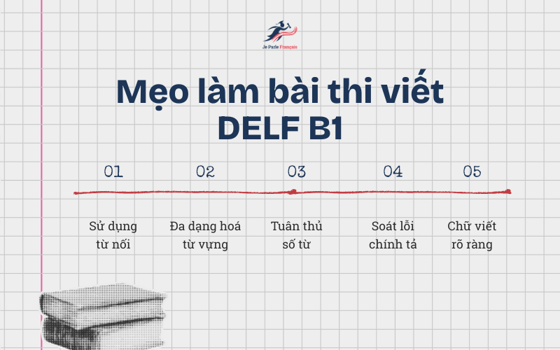 Bí kíp luyện viết DELF B1 tiếng Pháp