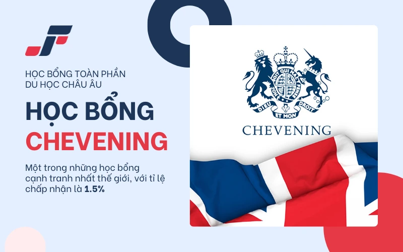 Top 5 học bổng toàn phần du học châu Âu: Học bổng Chevening