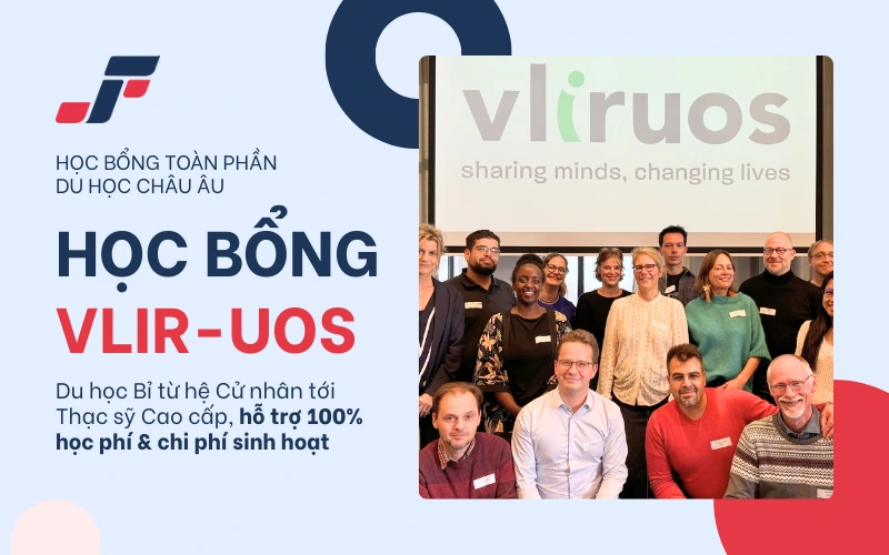 Top 5 học bổng toàn phần du học châu Âu: Học bổng VLIR-UOS