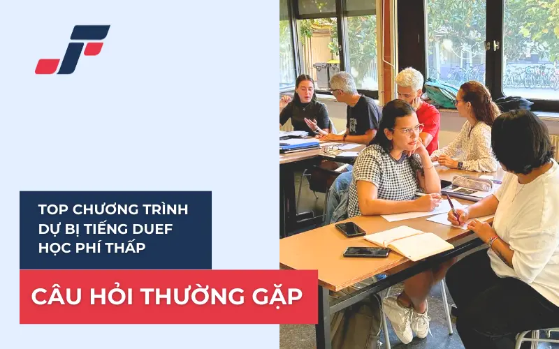 Câu hỏi thường gặp về chương trình dự bị tiếng DUEF học phí thấp tại Pháp.