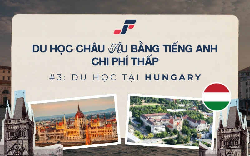 Ảnh: Khuôn viên Đại học Pécs (phải).